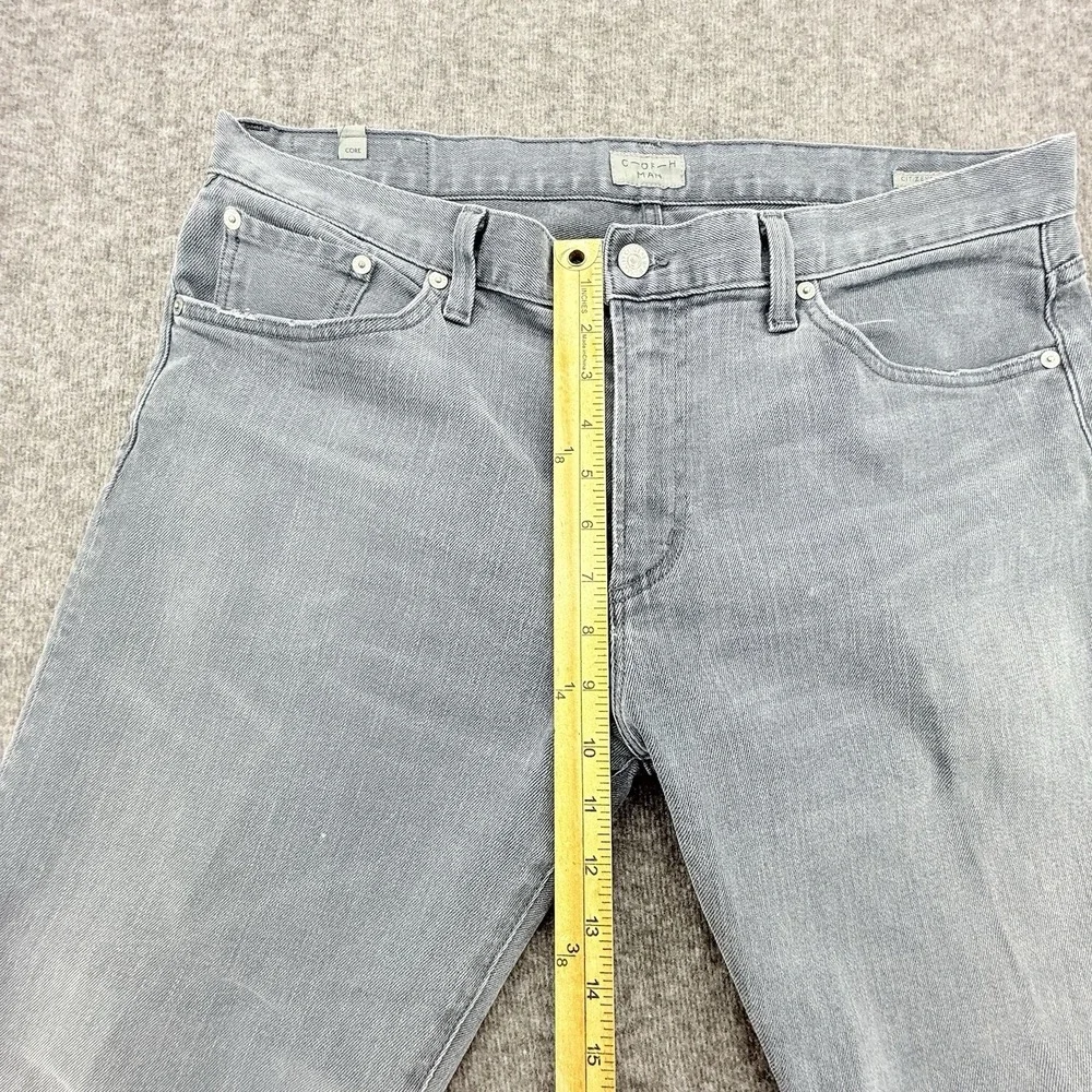 Citizens Of Humanity Core Mens Jeans Straight Leg Button Fly Dark Wash‎ Sz 36x29